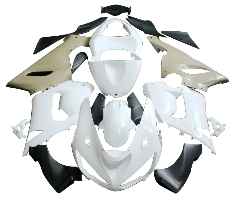 Amotopart 2005-2006 Kawasaki ZX6R 636 ongeverfde kuipset