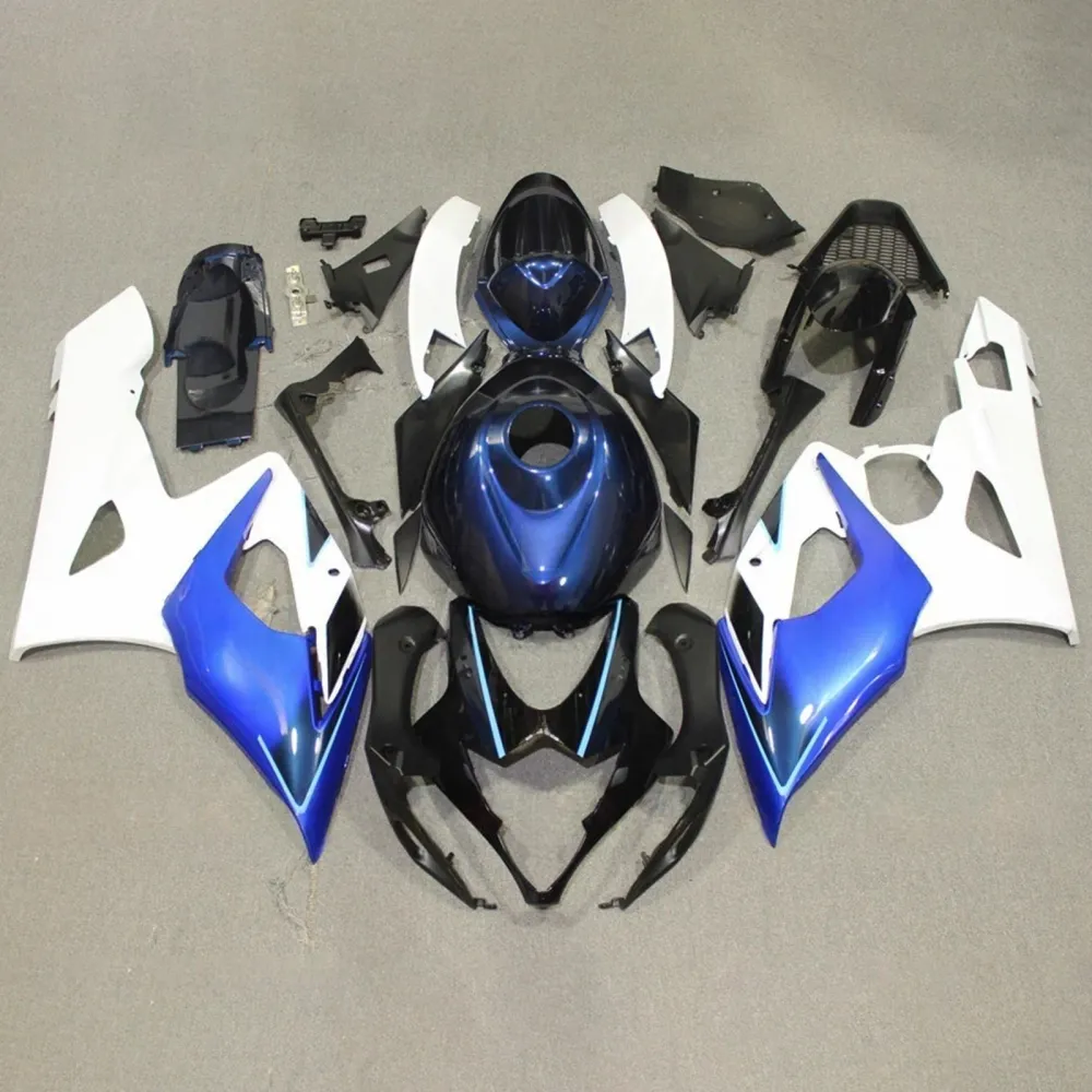 Amotopart 2005-2006 Suzuki GSXR1000 blauw wit zwart kuipset