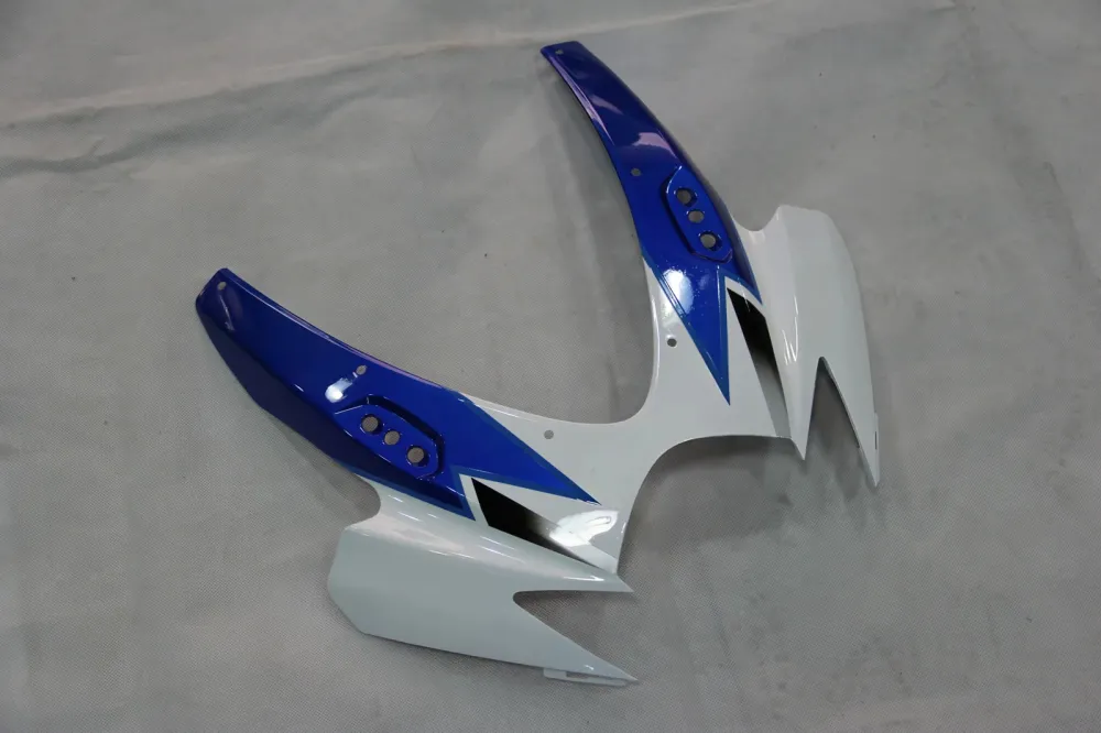 Amotopart 2006-2007 Suzuki GSXR 600/750 Black White Blue Fairing Kit