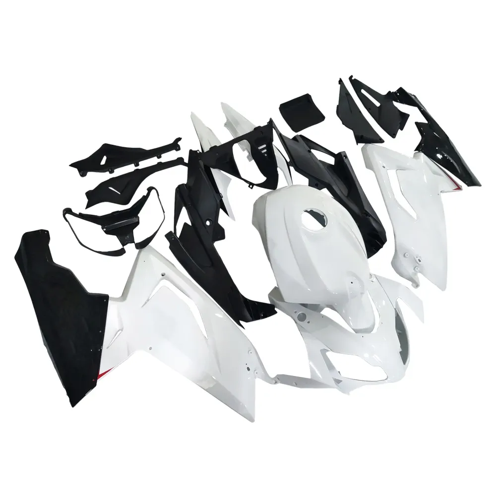 Amotopart 2006-2011 Aprilia RS125 Glanzende witte zwarte kuipkit
