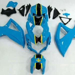 Amotopart 2008-2010 Suzuki GSXR 600/750 blauw rode kuipset