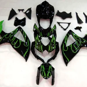 Amotopart 2008-2010 Suzuki GSXR 600/750 Zwart Groen Kuipset