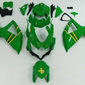 Amotopart 2008-2010 Suzuki GSXR 600/750 Zwart & Groene kuipset