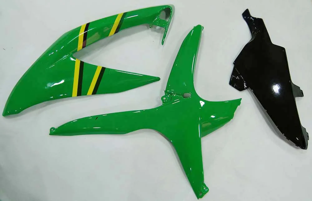 Amotopart 2008-2010 Suzuki GSXR 600/750 Zwart & Groene kuipset