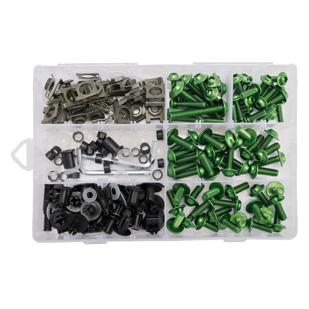 Amotopart 2009-2012 Kawasaki ZX6R 636 groen blauw wit kuipset