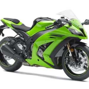Amotopart 2011-2015 Kawasaki ZX10R groen-zwarte kuipset
