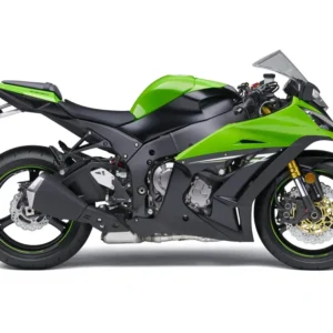 Amotopart 2011-2015 Kawasaki ZX10R groen-zwarte kuipset
