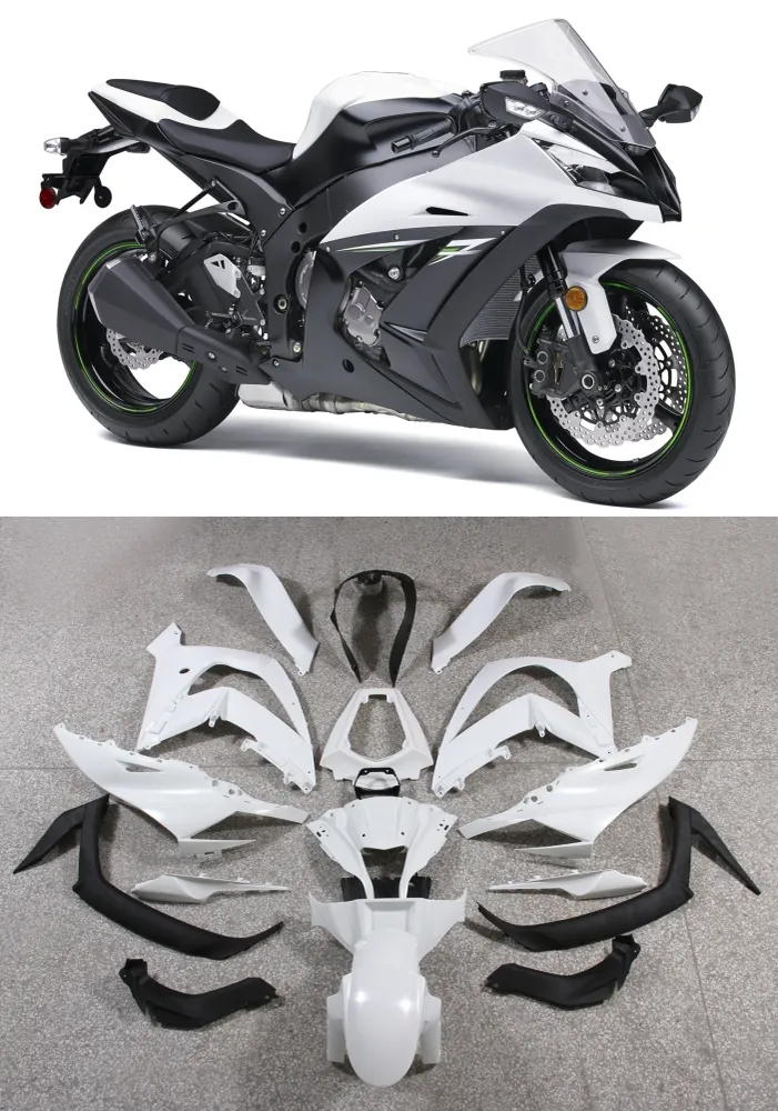 Amotopart 2011-2015 Kawasaki ZX10R witzwarte kuipset