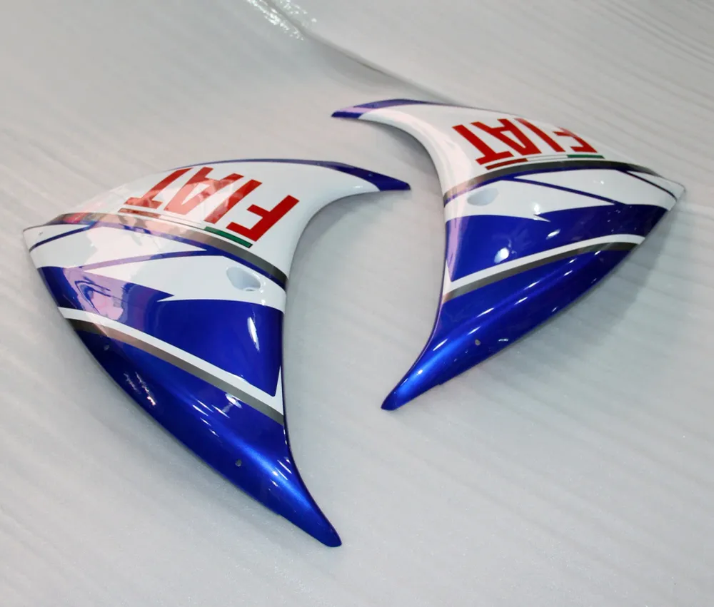 Amotopart 2012-2014 Yamaha YZF 1000 R1 blauw zwart wit kuipset