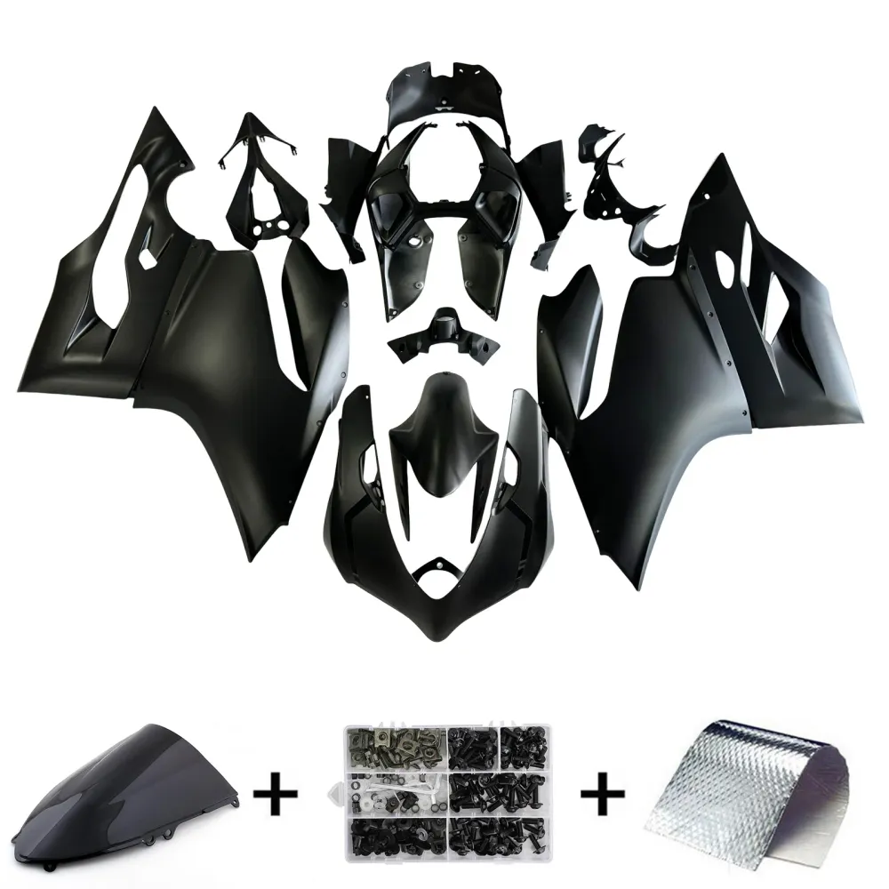 Amotopart 2012-2015 Ducati 1199/899 Mat Black Fairing Kit