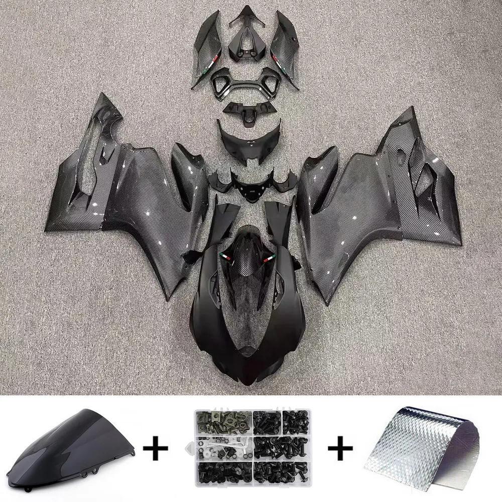 Amotopart 2012-2015 Ducati 899 Koolstofvezelpatroon Geelbeurskit