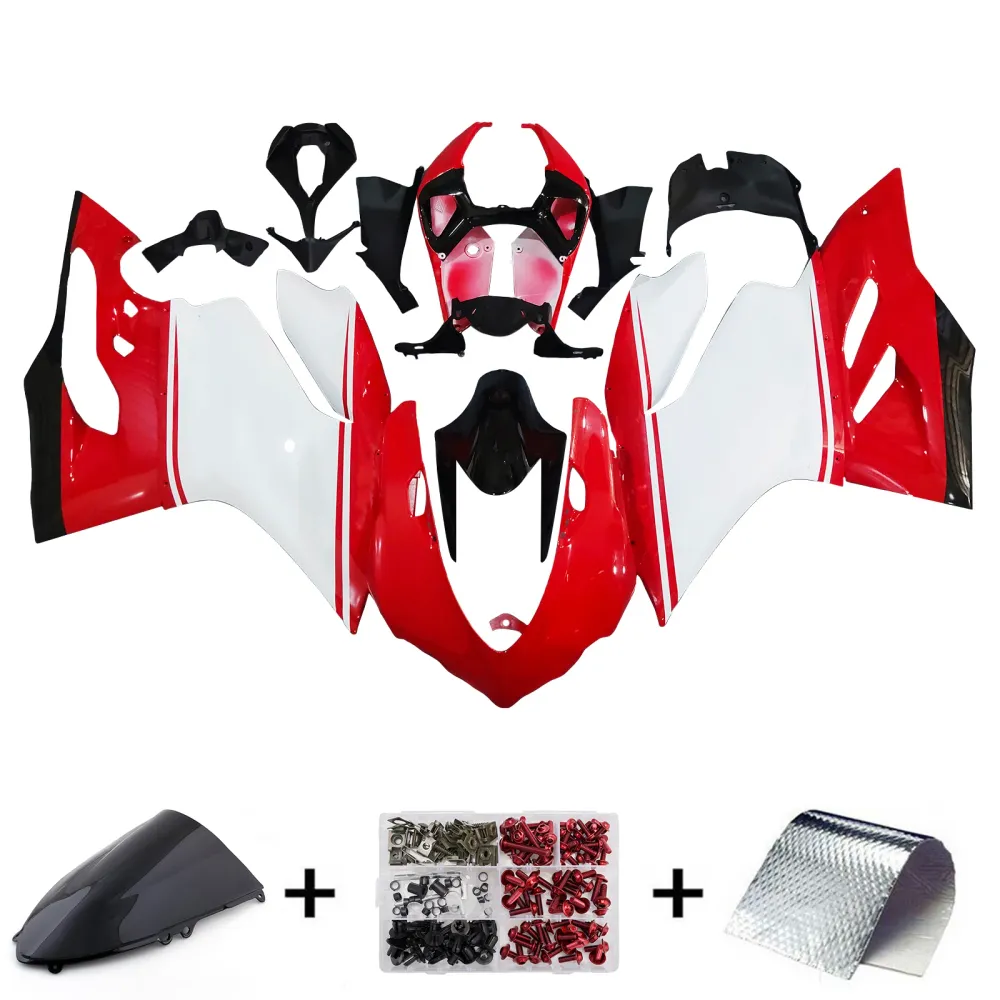 AMOTOPART 2012-2015 DUCATI 899 WIT RED BLACK KUIST KIT