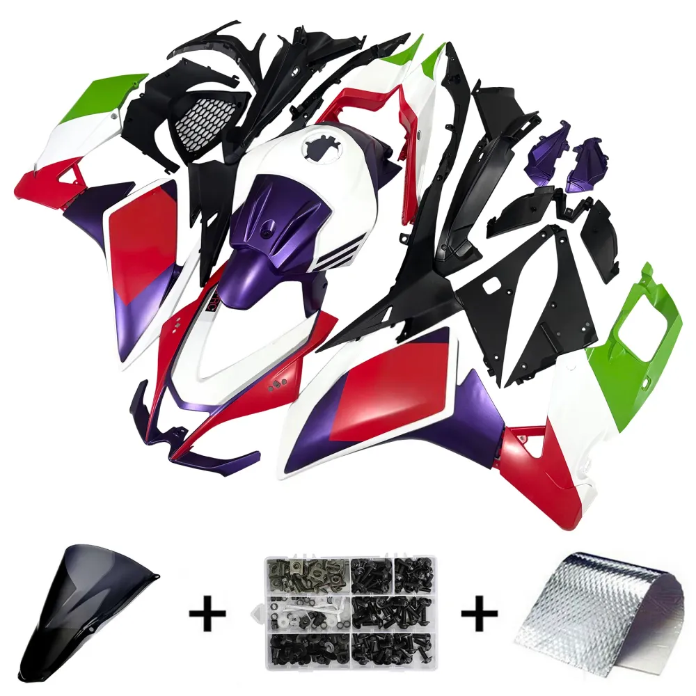 Amotopart 2012-2016 Aprilia RS4 / 125/50 Purple White Red Red Beurskit