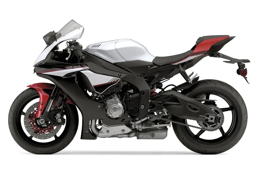 Amotopart 2015-2019 Yamaha YZF 1000 R1 Wit Zwart Rood Kuipset