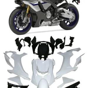 Amotopart 2015-2019 Yamaha YZF 1000 R1 zilvergrijze kuipset