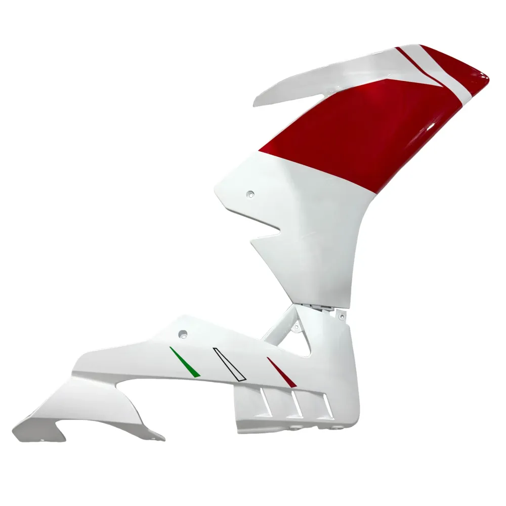 Amotopart 2016-2020 Aprilia RSV4 1000 White Red Fairing Kit
