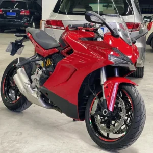 Amotopart 2017-2022 Ducati SuperSport 939 / 939S Red Black Fairing Kit