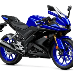 Amotopart 2018-2024 Yamaha YZF R15 Glossy Black Blue Fairing Kit