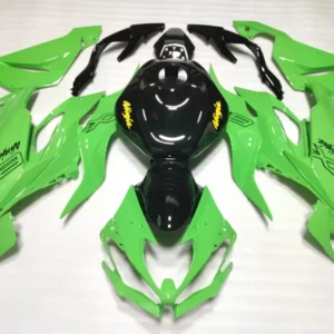 Amotopart 2019-2023 Kawasaki ZX6R zwartgroene kuipset