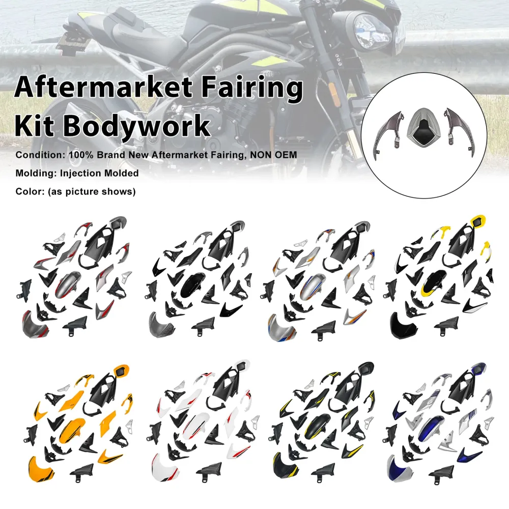 Amotopart 2020-2022 Triumph Street Triple 765 R/RS kuipsetcollectie