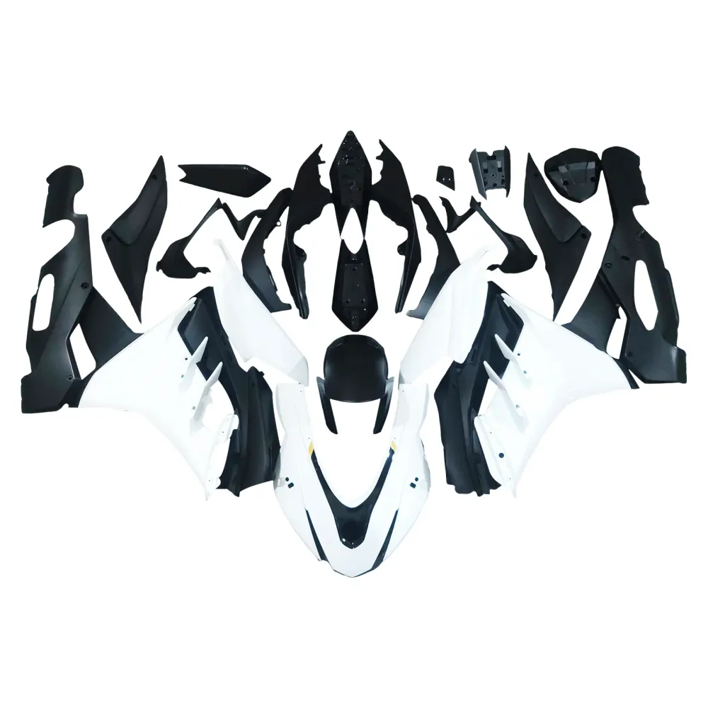 Amotopart 2022-2024 Aprilia RSV4 1100 Black White Gold Fairing Kit