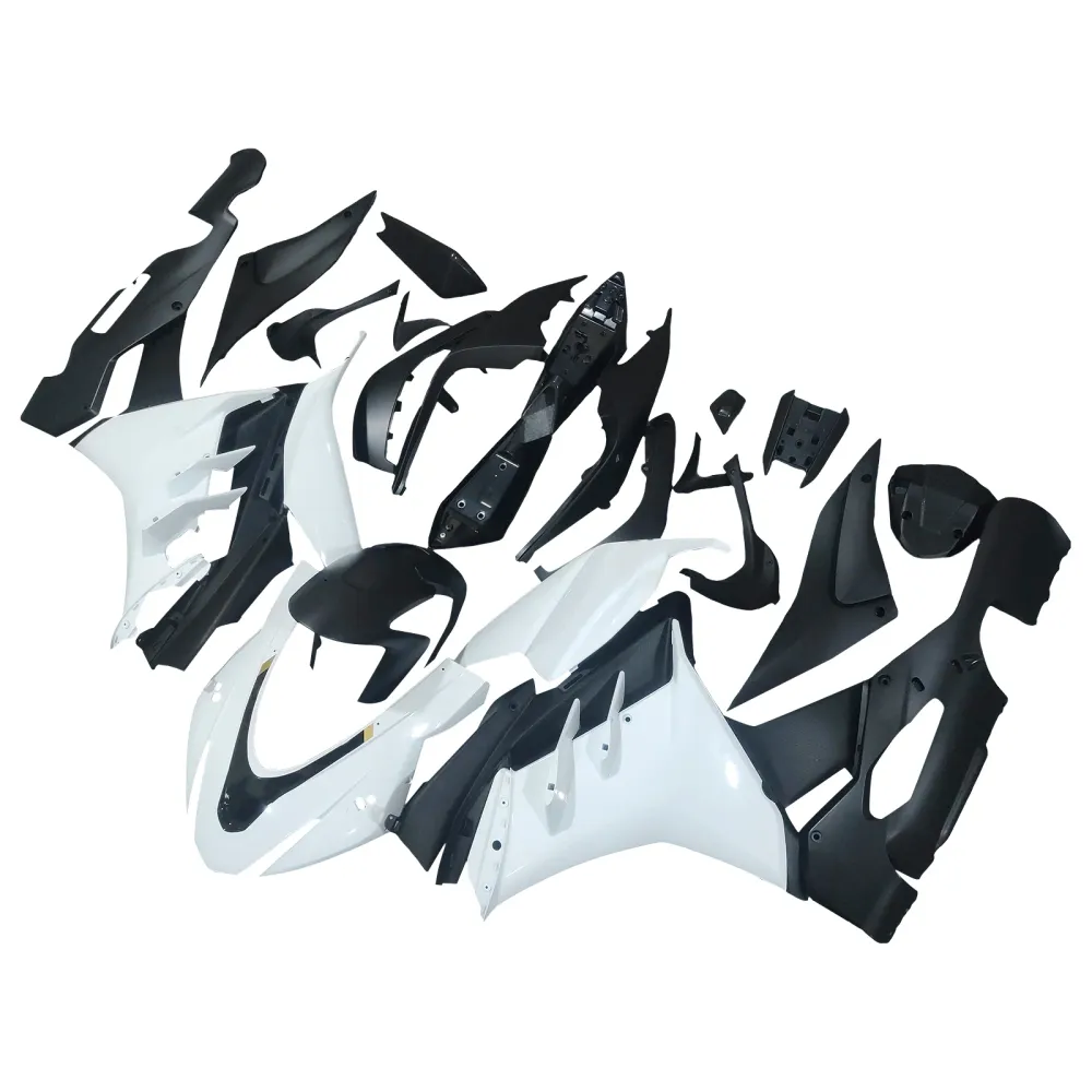 Amotopart 2022-2024 Aprilia RSV4 1100 Black White Gold Fairing Kit