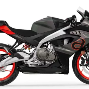 Amotopart 2024-2025 Aprilia RS457 Black Gray Red Fairing Kit