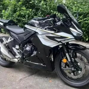 Amotopart 2024-2025 Honda CBR500R CBR400R Black White Grey Fairing Kit