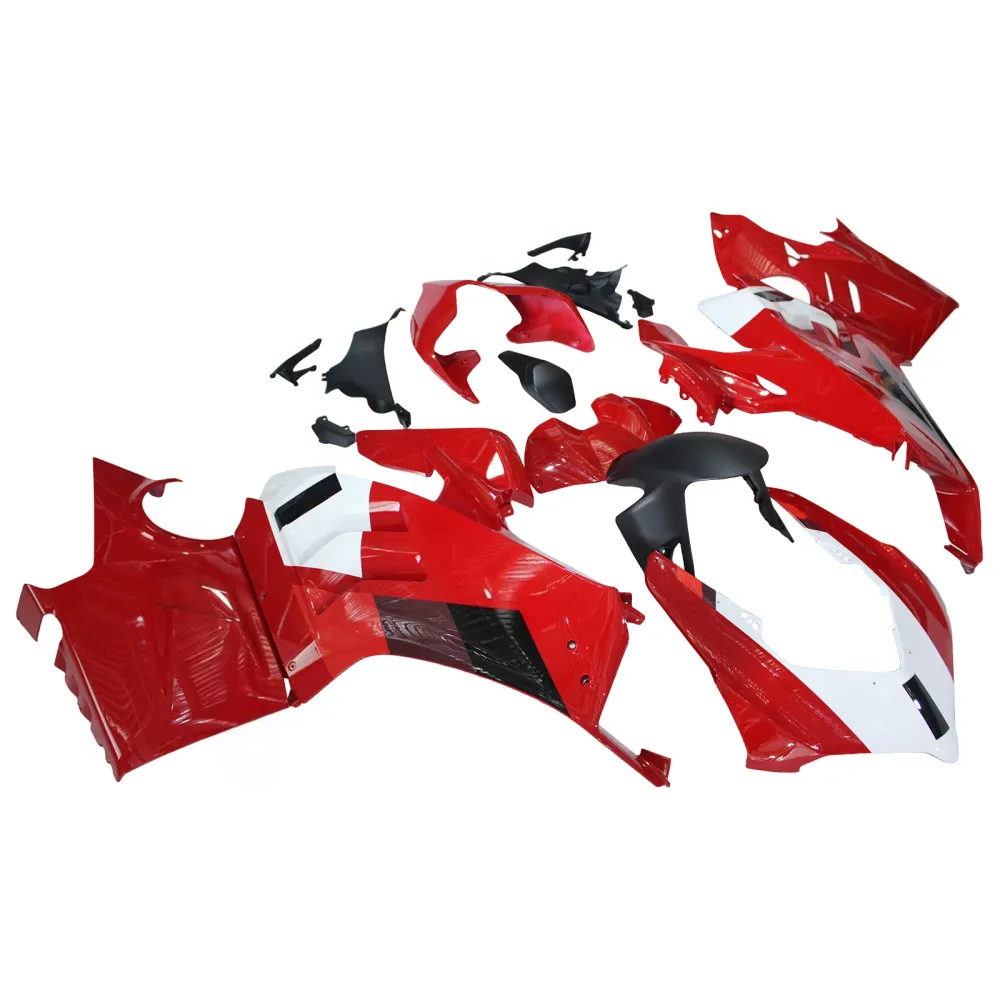 Amotopart Ducati 22-24 Panigale V4 V4S Black White Red Rooding Kit