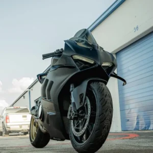 Amotopart Ducati 22-24 Panigale V4 V4S donkerblauwe kuipset