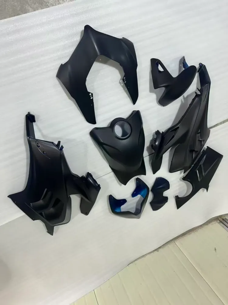 Amotopart Ducati 22-24 Panigale V4 V4S donkerblauwe kuipset