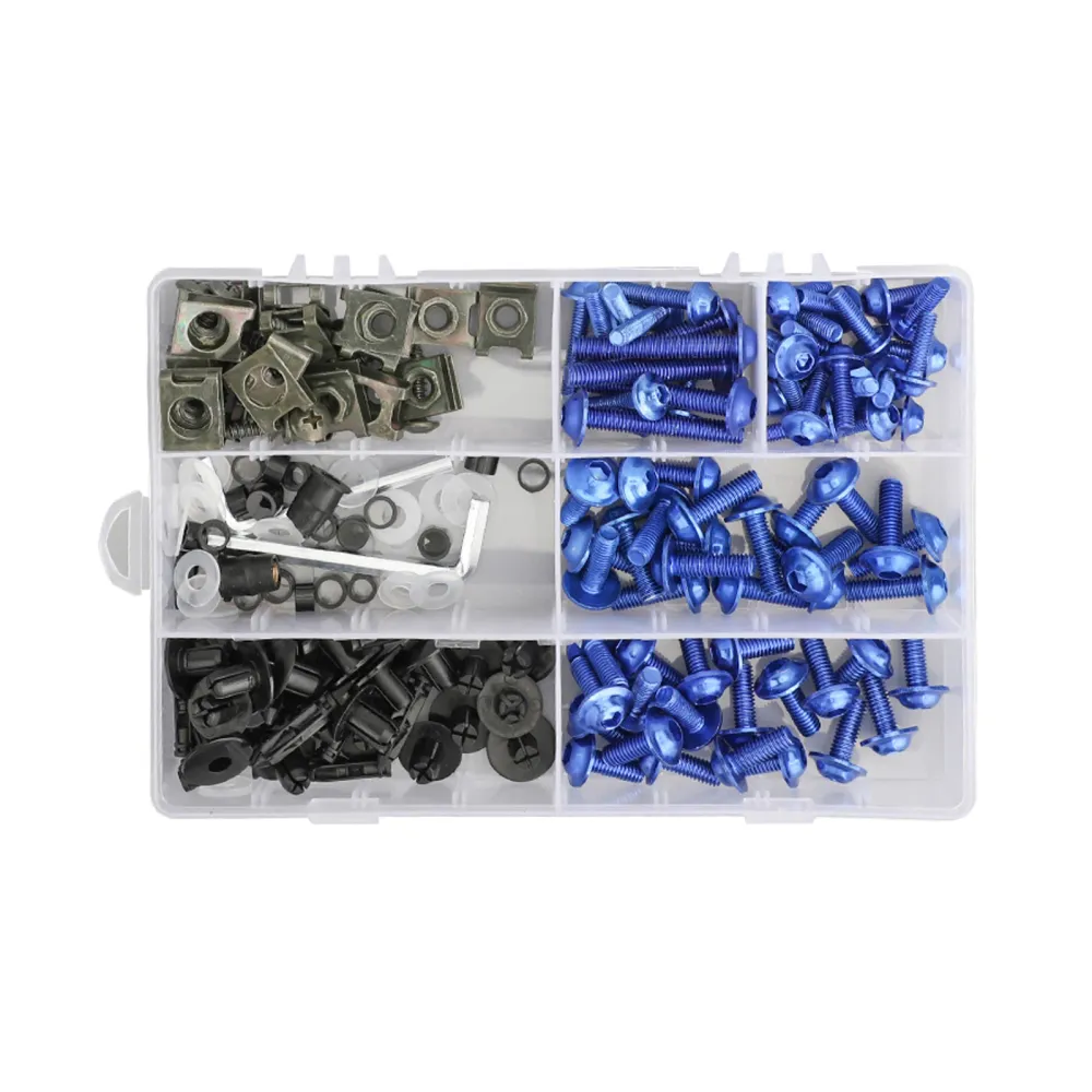 Amotopart Ducati 22-24 V4 V4S Glossy Blue Black Fairing Kit