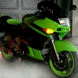 Amotopart Kawasaki 1993-2007 ZZR400 & 1998-2003 ZZR600 groen-zwarte kuipset