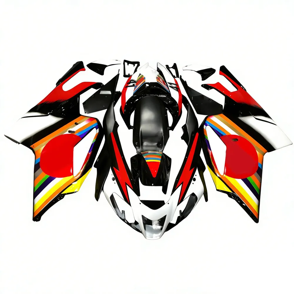 AMOTOPART 2003-2006 Aprilia RSV1000 kleurrijke style1 Fairing Kit
