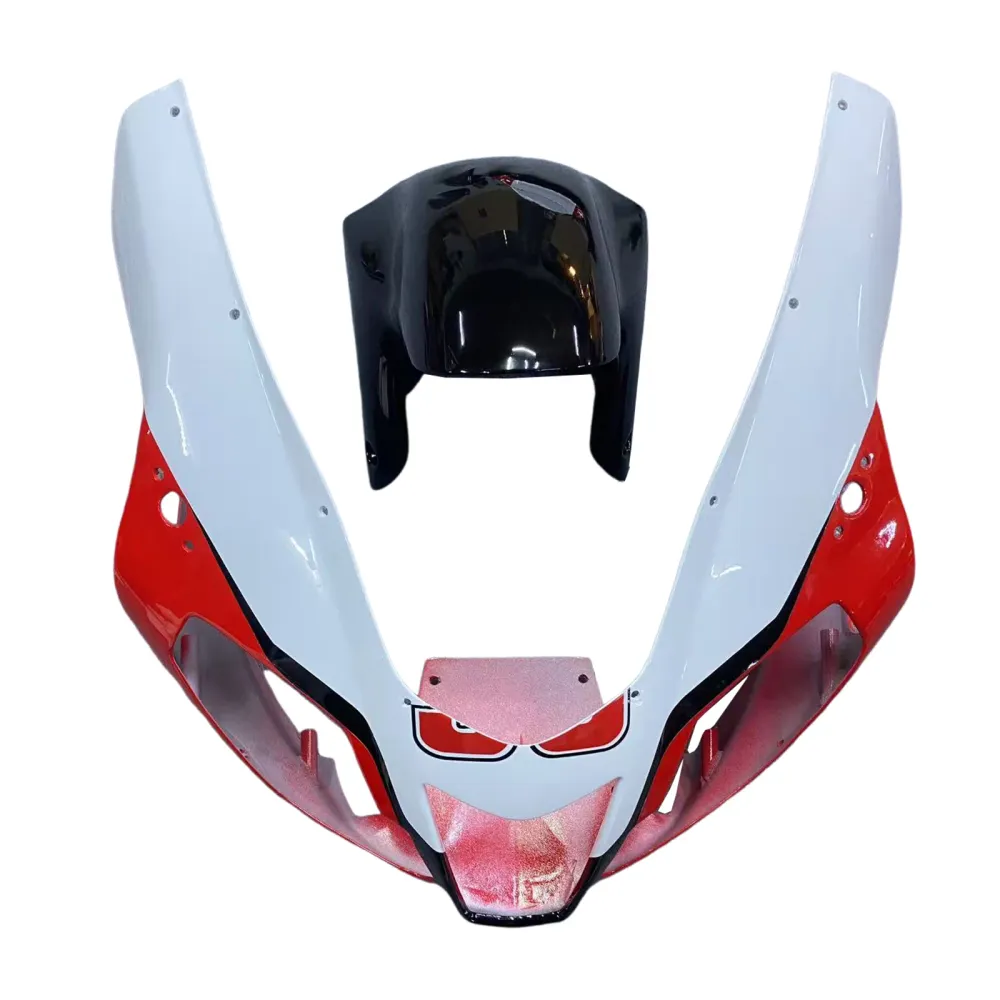Amotopart 2003-2006 Aprilia RSV1000 Red & Black Style2 Fairing Kit