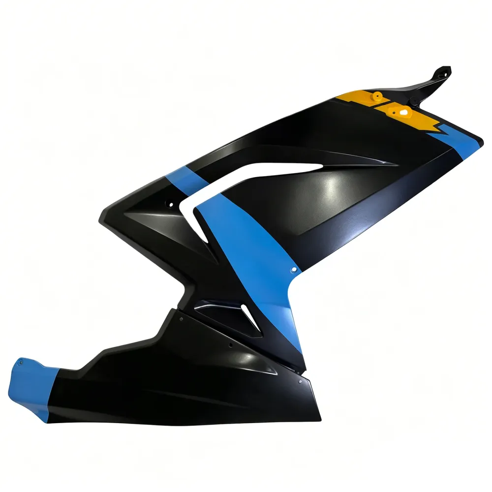 Amotopart 2006-2011 RS125 Aprilia Blue & Black Style4 Fairing Kit