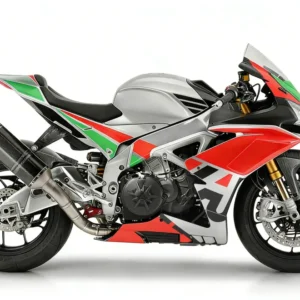 Amotopart Aprilia 2016-2020 RSV4 1000 Red & Green Style3 Fairing Kit
