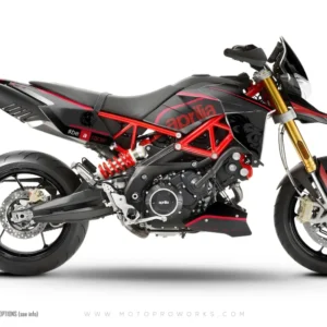 Aprilia Dorsoduro 750 / 900 / 1200 GRAPHICS - "Roar" (grijs)