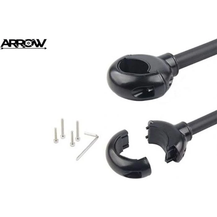 Arrow Fietsspiegel – Verstelbaar – Stuurbevestiging 22,2mm – Zwart