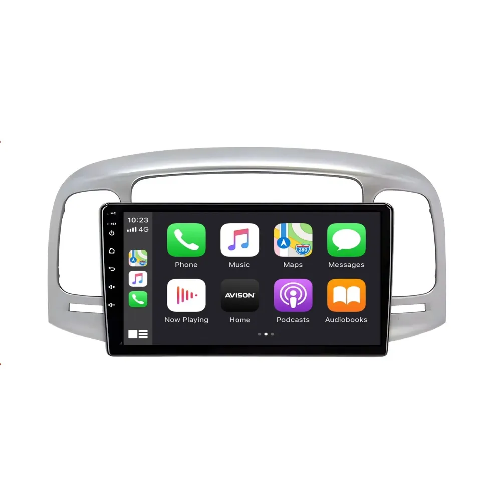 Navigatie voor Hyundai Accent 3 2006-2011 | CarPlay | Android Auto | WIFI | Bluetooth | QLED | XR4 Avison