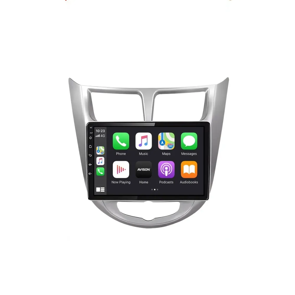 Navigatie voor Hyundai Accent 2010-2017 | CarPlay | Android Auto | WIFI | Bluetooth | QLED | XR4 Avison