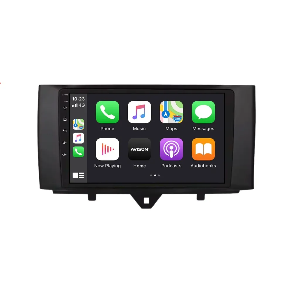 Navigatie voor Mercedes Benz Smart Fortwo 451 2011-2015 | CarPlay | Android Auto | WIFI | Bluetooth | QLED | XR4 Avison