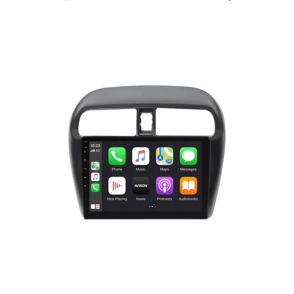 Navigatie voor Mitsubishi Mirage & Space Star | CarPlay | Android Auto | WIFI | Bluetooth | QLED | XR4 Avison