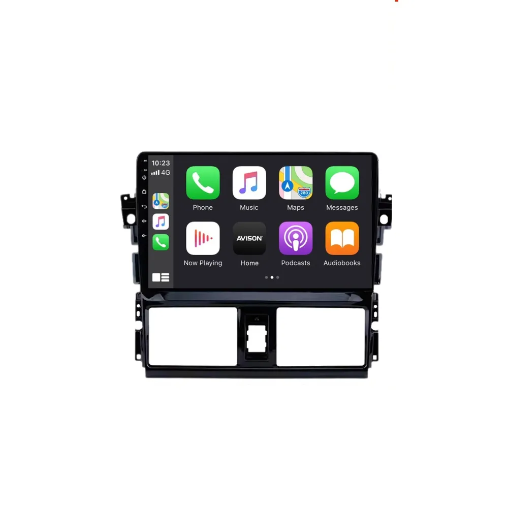 Navigatie voor Toyota Vios Yaris 2013-2016 | CarPlay | Android Auto | WIFI | Bluetooth | QLED | XR4 Avison