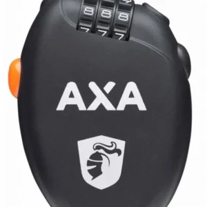 Kabelslot Axa Roll - Oprolbare Staalkabel 75cm x 1.6mm met Cijfercode