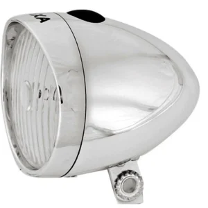 Koplamp Axa Classic op batterijen - zilver