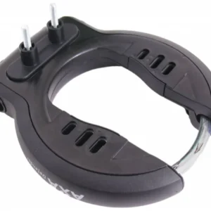 Ringslot Axa Defender topbout bevestiging - zwart (werkplaatsverpakking)