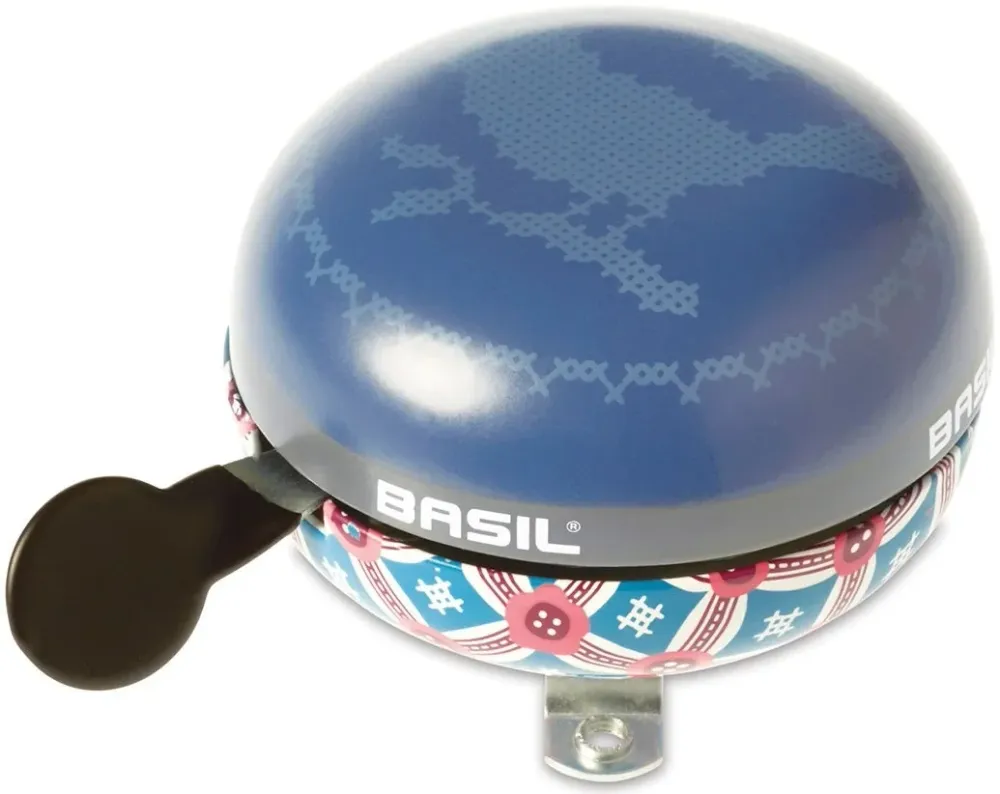 Basil Bohème Big Bell fietsbel 80 milimeter - indigo
