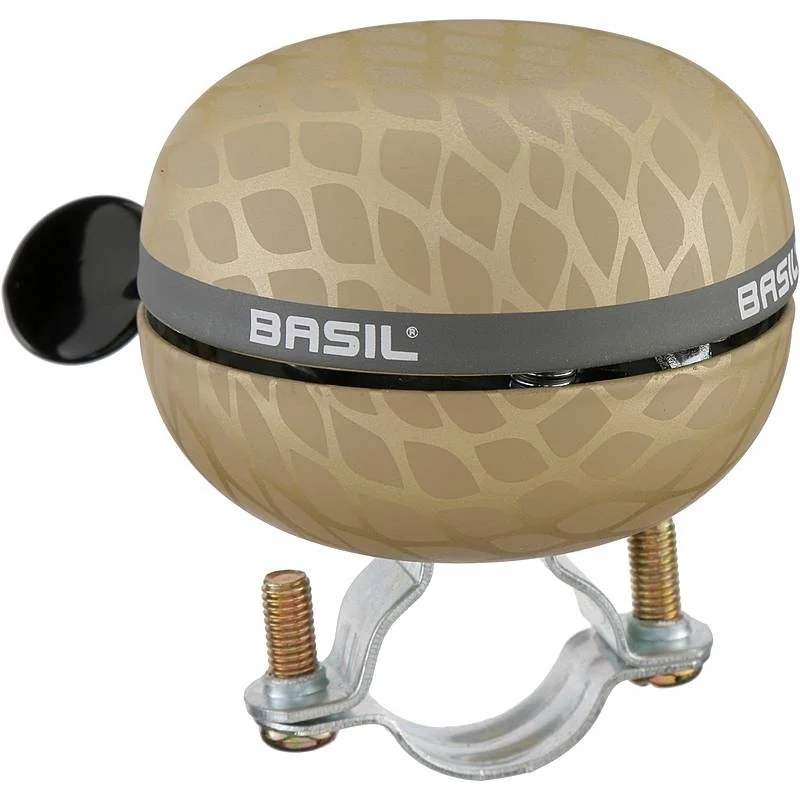 Basil Noir Big Bell fietsbel 60 milimeter - goud