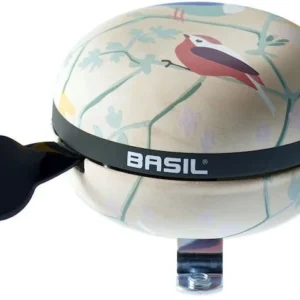 Basil Wanderlust Bib Bell fietsbel 80 milimeter - ivory